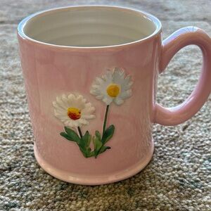 The Old Pottery Company Pink Floral Mug